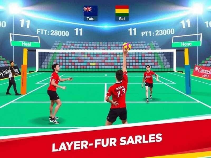 Chennai Volley Aces Game Screenshot